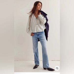 NWOT: Free People We The Free Farmhouse Fresh Shirt
Blouse Top